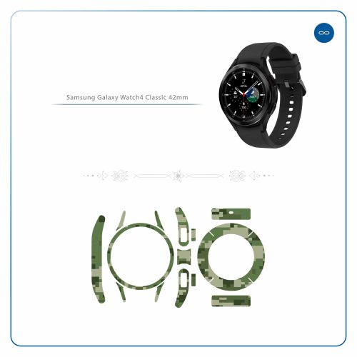 Samsung_Watch4 Classic 42mm_Army_Green_Pixel_2